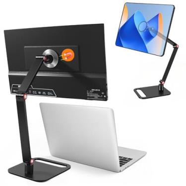 Imagem de Suporte portátil para monitor de viagem, suporte magnético forte para monitor portátil, suporte para iPhone/iPad para telas de 4,7 polegadas, 32,8 cm, 15,6 polegadas, 16 polegadas, 43,9 cm, 18,5