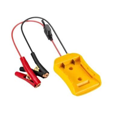 Imagem de Cabo De Partida Auxiliar 18V Com Bateria E Fusível Para Makita, DeWalt