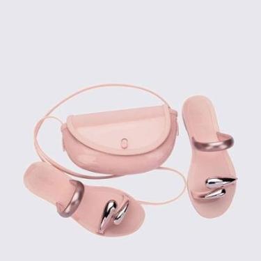 Imagem de Kit Sandália Melissa + Bolsa Eden Rosa-Feminino