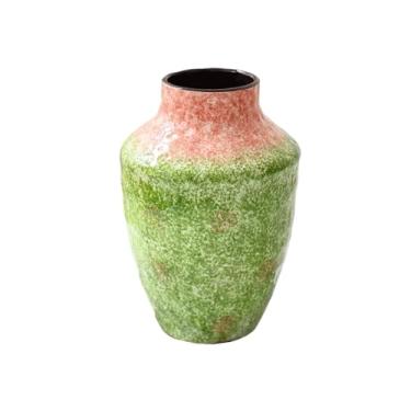 Imagem de Vasos de flores Vaso decorativo versátil para todas as ocasiões, com flores e capim-dos-pampas. Ideal para decoração de casa Vaso de cerâmica