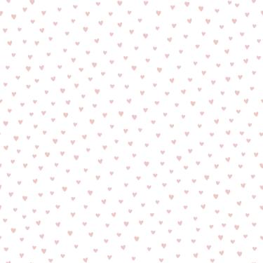 Imagem de Papel de Parede Fofura Baby Coracões Rosa FF4022