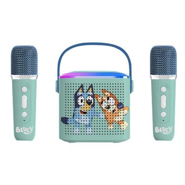Imagem de Caixa de Som Bluetooth Karaokê Infantil Bluey