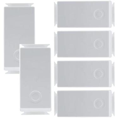 Imagem de Kit 6 Pulsador Minuteria 6a/250v Tramontina Cor Branco