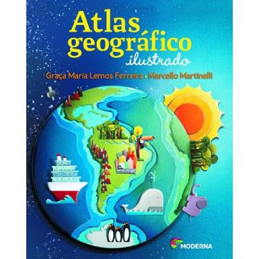 Imagem de Livro - Atlas geográfico ilustrado - Moderna