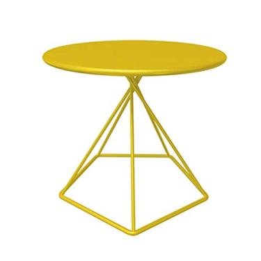 Imagem de Mesa lateral nórdica luxuosa criativa mesa de centro sala de estar sofá mesa de canto pequena mesa lateral quarto mesa redonda (cor: D) (D)