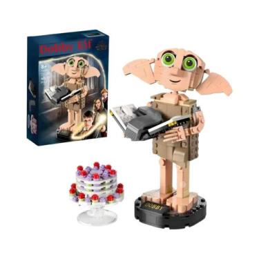 Imagem de Blocos De Montar DIY Para Crianças Modelo De Casa Dobby Tijolos De Mon