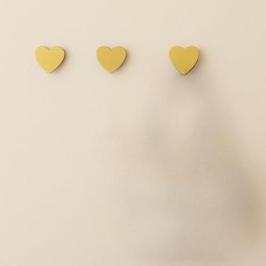 Imagem de Kit Ganchos De Parede Suporte Para Toalhas e Roupas Com Fita Adesiva Lilás(01 Gancho,Dourado)