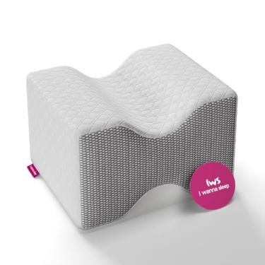 Imagem de Travesseiro de Joelho - Coluna Relax® - Tecnologia NASA com Espuma Premium e Formato Ergonômico