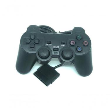 Imagem de Kit 2 Controle Joystick Manete PS2 Com Fio
