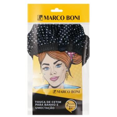 Imagem de Touca de cetim para banho e umectação marco boni 8497