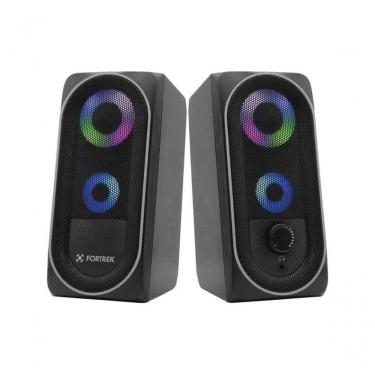 Imagem de Caixa De Som Gamer Multimídia Fortrek Black Hawk Rgb Preta