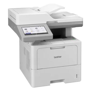 Imagem de Multifuncional Brother Laser Monocromatica, WIFI, A4 Duplex, Branco - Mfcl6912dw