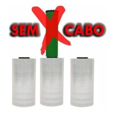 Imagem de 50 Rolos Filme Stretch 10 Cm Embala Tudo 150 Metros - Tutti Suprimento