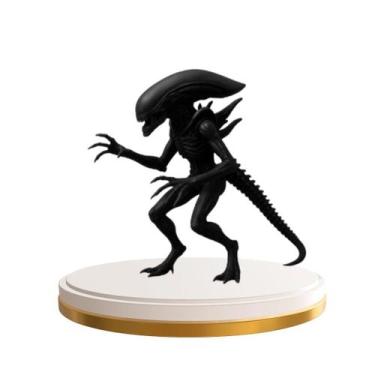 Imagem de Boneco Alien Xenomorfo  Figura de Ação Terror Geek Gamer - A1