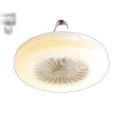 Imagem de Led Teto Ventilador Luminosidade E Frescor Com Controle