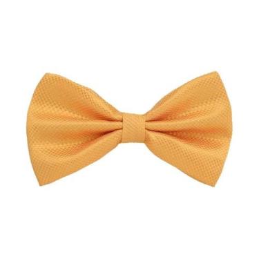 Imagem de Gravata Borboleta Masculina Sólida Clássica Xadrez Da Moda Para Casame