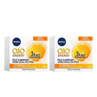 Imagem de Creme Nivea Energy Q10 Diurno 50g Kit C/2 Unidades