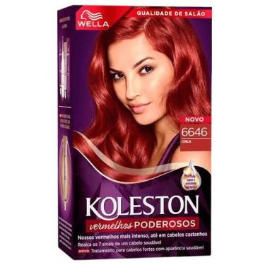 Imagem de Tinta de Cabelo Koleston Cereja 6646, Cereja