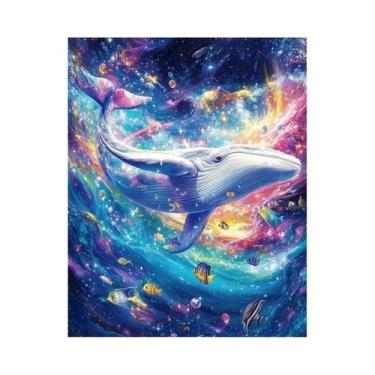 Imagem de Pintura Em Diamante 5D Floresta, DIY Personalizável, Decoração De Casa