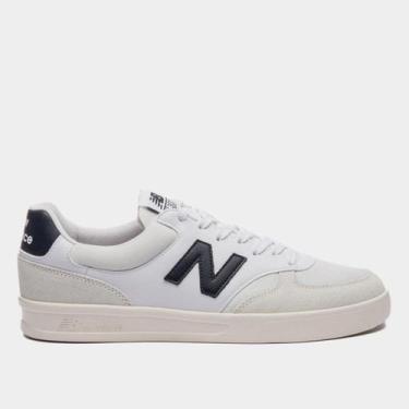 Imagem de Tênis New Balance Ct300 V3 Masculino, Branco, Preto, 39