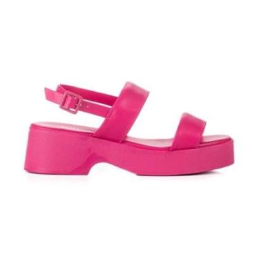 Imagem de Sandália Feminina Anabela Média Conforto Ana Capri-Feminino