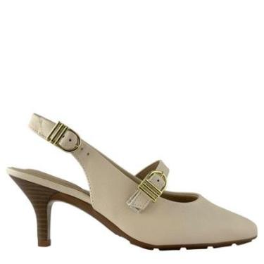 Imagem de Sapato Feminino Modare Preto Avela Creme 7013580-Feminino