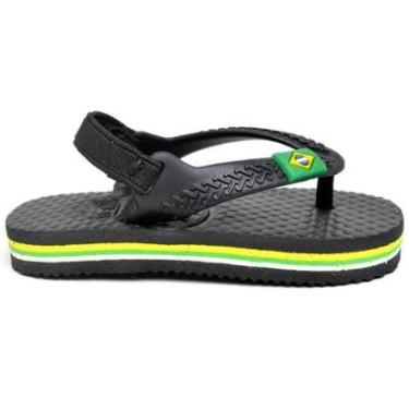 Imagem de Chinelo Sandália Bebê Menino Menina Com Elástico Confortável-Masculino