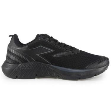 Imagem de Tênis Esportivo Diadora Giunone Preto Chumbo Unissex PRETO/CHUMBO 44 Diadora-Masculino