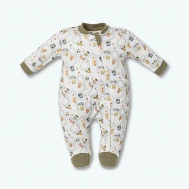 Imagem de Macacão Longo Com Zíper Hug Pequena Cidade Verde-Masculino