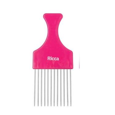 Imagem de Pente cachos ricca metal 2407 -, Rosa