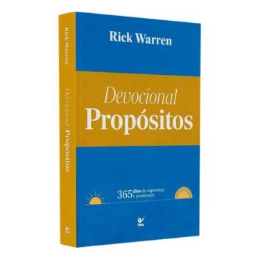 Imagem de Devocional Propósitos - 365 Dias de Esperança e Promessas - VIDA EDITO