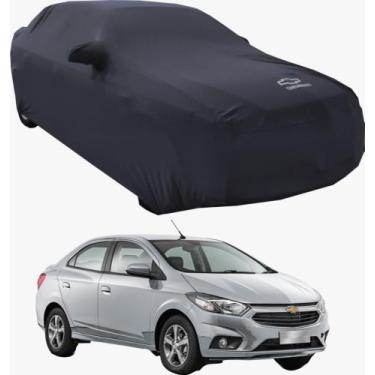 Imagem de Capa de Carro Chevrolet Onix Hatch Tecido Lycra Premium - Cadilhe Capa