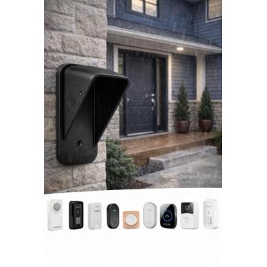 Imagem de Protetor de Campainha Universal Contra Chuva  Resistente e Fácil Insta