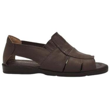 Imagem de Sandália Masculino Tradicional Em Couro Italianinho 130340506-Masculino