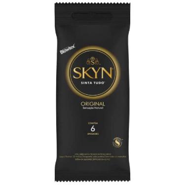 Imagem de Preservativo Blowtex Skyn Original 6 Unidades
