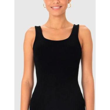 Imagem de Regata Alças Malwee 1000089661 Feminina Canelada Viscose Stretch T. P/