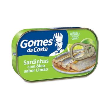 Imagem de Sardinha Sabor Limão Gomes da Costa 125g