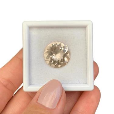 Imagem de Morganita Peachy Brilhante ø15,80mm 10,65ct - ENE2ESE