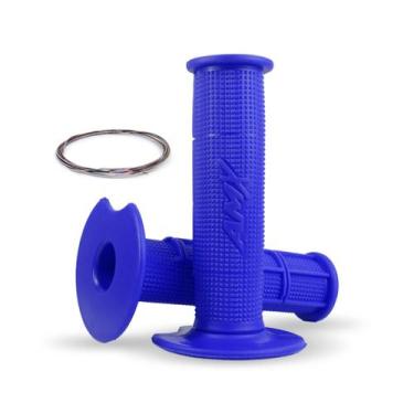 Imagem de Manopla Amx Pro Trilha Motocross Enduro Velocross, Azul