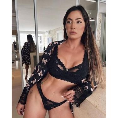 Imagem de Lingerie Nicki Preto - Belle Cristine, Preto, M