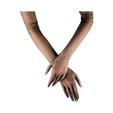 Imagem de Luvas Longas De Renda Sexy De 70cm Para Mulheres E Homens, Transparent