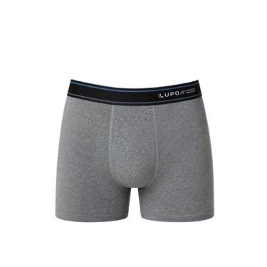 Imagem de Cueca Boxer Lupo 00523-004 Masculina Sem Costura Algodão T. P/GG, M, 8