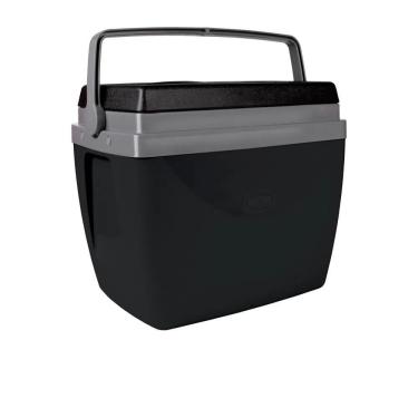 Imagem de Caixa Térmica 34L para Bebidas e Alimentos Polipropileno com Alça para Praia Camping e Viagem Preto Mor
