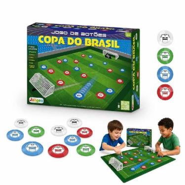 Imagem de Jogo futebol de botao 2 times completo copa do brasil cartel - Junges