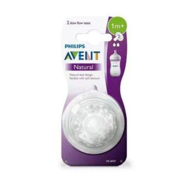 Imagem de 2 Bicos p/ Mamadeira Pétala 1m+ SCY963/02 Philips Avent
