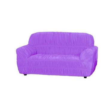 Imagem de Capa de Sofá Elásticada Malha Gel King 4 Lugares Ajuste Perfeito Prote