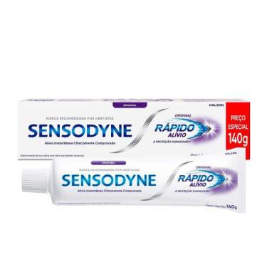 Imagem de Creme Dental Sensodyne Rápido Alívio Original 140g
