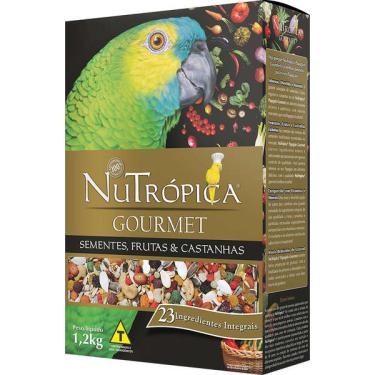Imagem de Ração Nutrópica Gourmet para Papagaios - 1,2 Kg