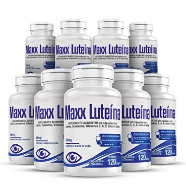 Imagem de Maxx Luteina 9x 120 Cápsulas Zeaxantina Vitamina A C E Zn Cu