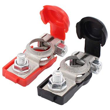 Imagem de NewYall Pacote com 2 terminais de bateria positivos e negativos